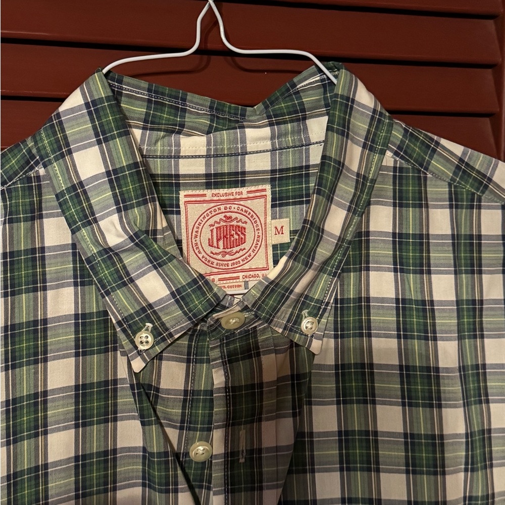 J. Press plaid shirt